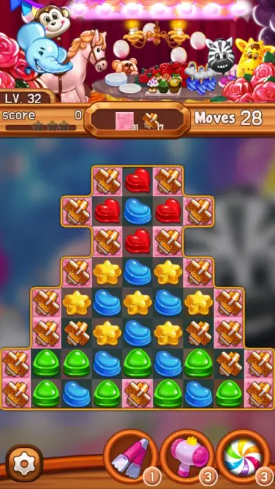 Candy Amuse: Match-3 puzzle gameplay screenshot 3