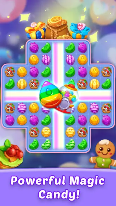 Candy Fever Smash - Match 3 gameplay screenshot 1