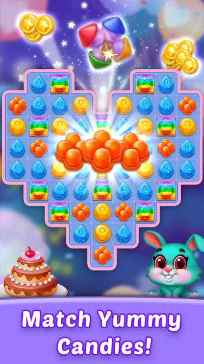 Candy Fever Smash - Match 3 gameplay screenshot 2