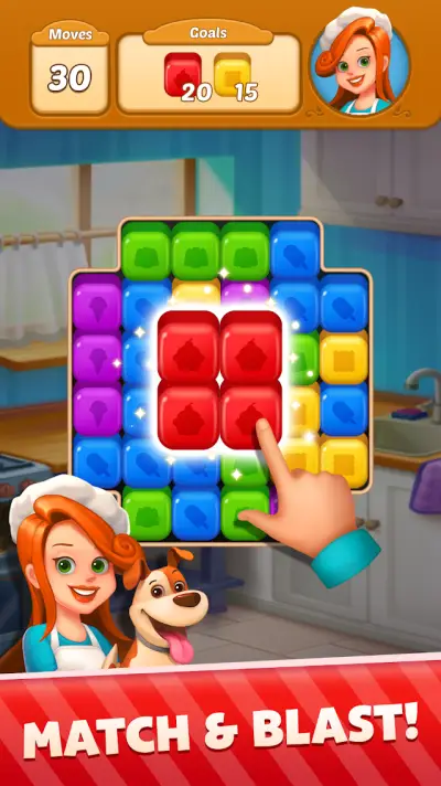 Sweet Cube Blast gameplay screenshot 1